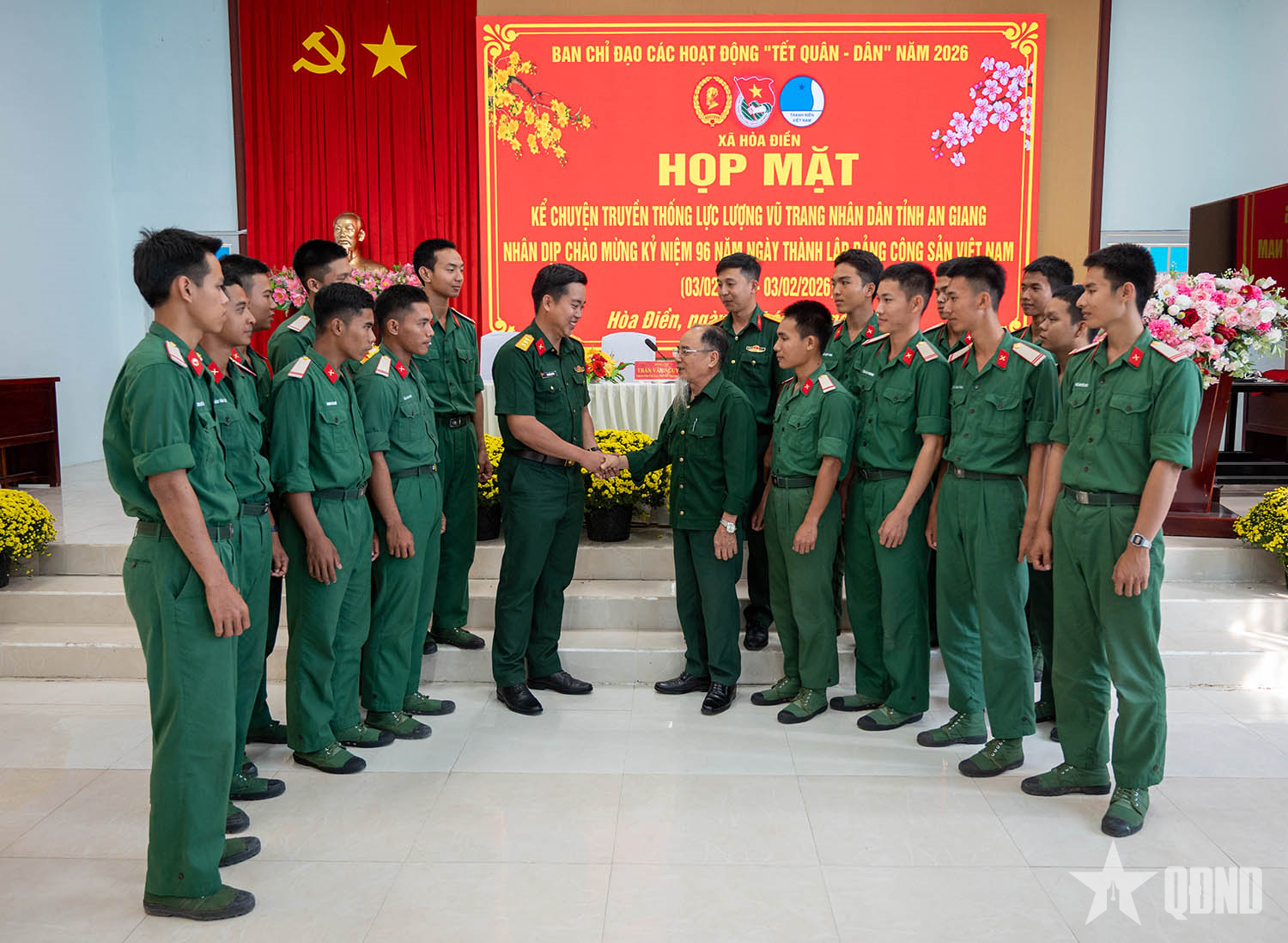 An Giang: Kể chuyện truyền thống trong Tết quân dân